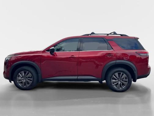 Scarlet Ember Tintcoat 2026 Nissan Pathfinder SV