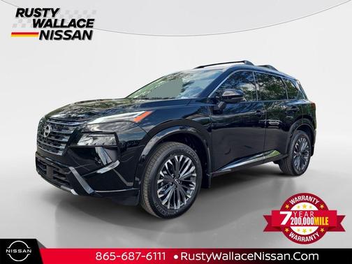 Black 2026 Nissan Rogue Platinum