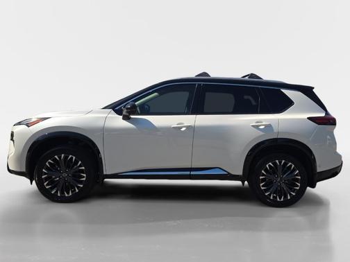 White / Black 2026 Nissan Rogue Platinum