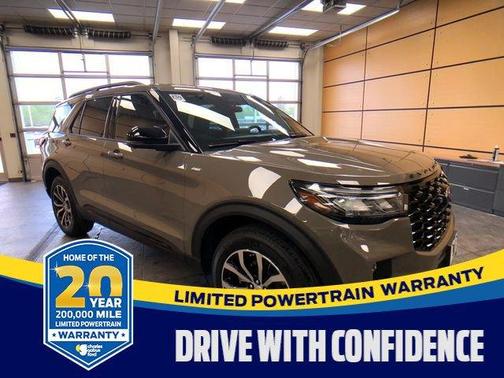 Gray 2026 Ford Explorer ST-Line