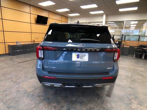 Blue 2026 Ford Explorer Active