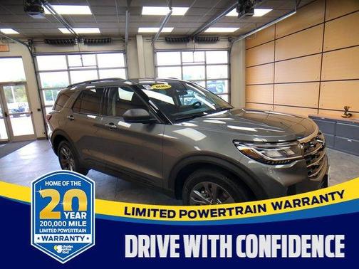 Gray 2026 Ford Explorer Active