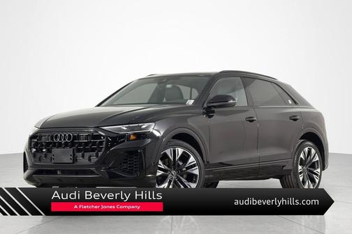 Mythos Black Metallic 2025 Audi Q8 55 Premium