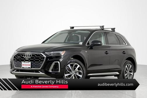 Mythos Black Metallic 2023 Audi Q5 45 S line Premium Plus