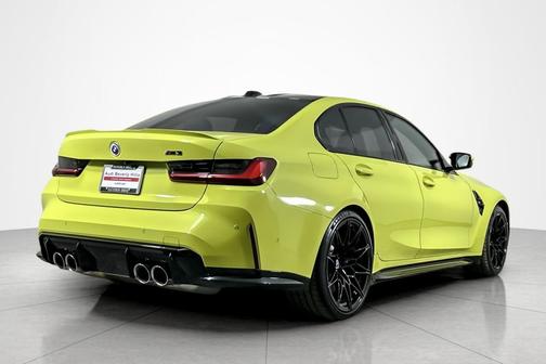Sao Paulo Yellow 2023 BMW M3 Sedan