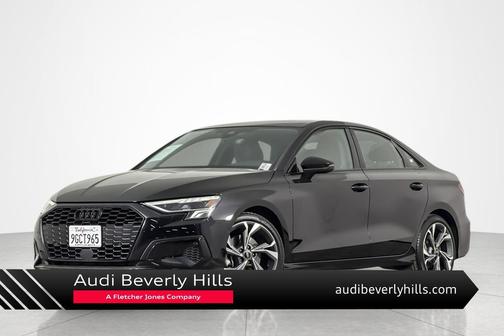 Mythos Black Metallic 2023 Audi A3 Premium