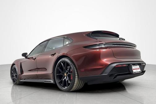 Cherry Metallic 2023 Porsche Taycan GTS