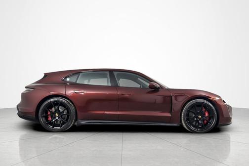 Cherry Metallic 2023 Porsche Taycan GTS