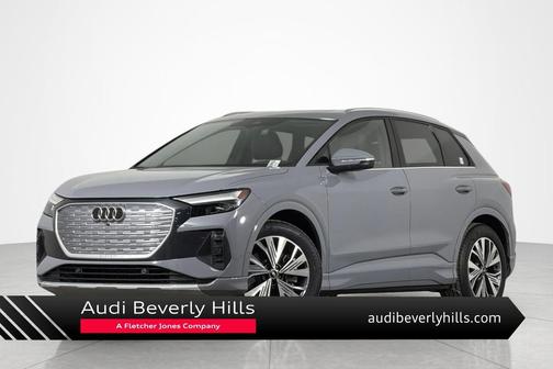 Pebble Gray 2023 Audi Q4 e-tron Premium Plus 40 RWD