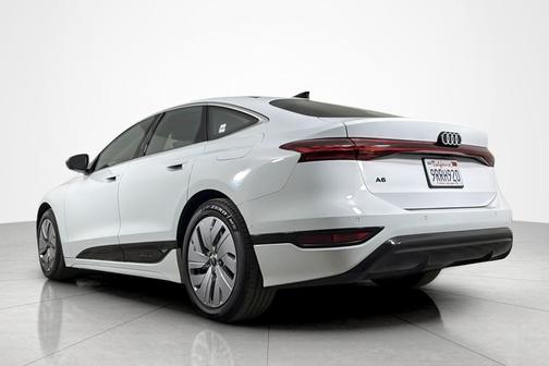 Glacier White Metallic 2025 Audi A6 e-tron Premium