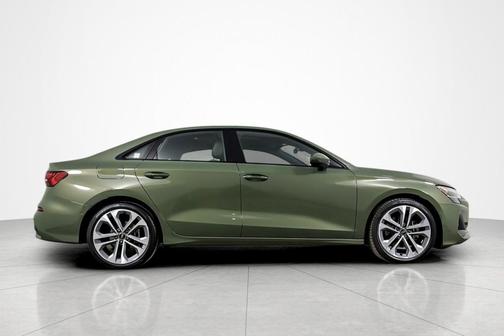 District Green Metallic 2025 Audi A3 Premium