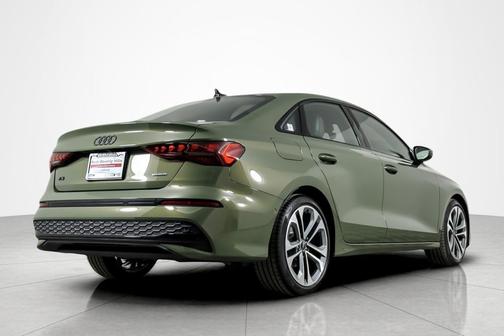 District Green Metallic 2025 Audi A3 Premium