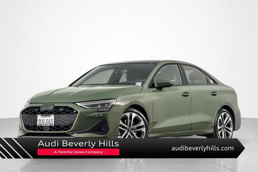 District Green Metallic 2025 Audi A3 Premium