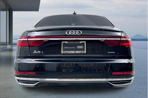 Mythos Black Metallic 2021 Audi A8 L 60