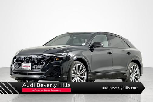 Mythos Black Metallic 2026 Audi Q8 55 Prestige
