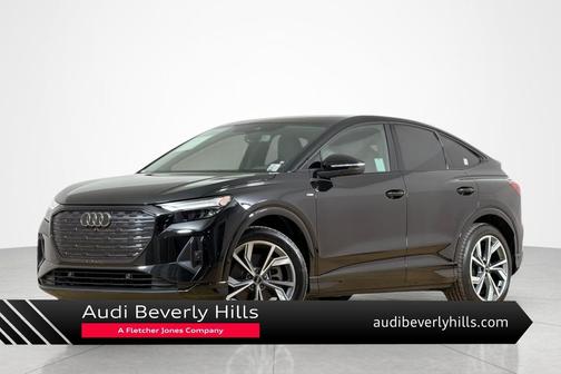 Mythos Black Metallic 2024 Audi Q4 e-tron Sportback Premium Plus 55 quattro