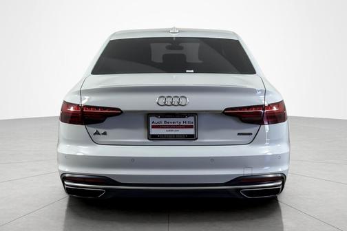 Glacier White Metallic 2020 Audi A4 45 Premium Plus