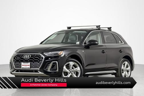 Mythos Black Metallic 2023 Audi Q5 45 S line Premium Plus