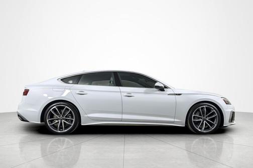 Glacier White Metallic 2023 Audi A5 Sportback 45 S Line Premium