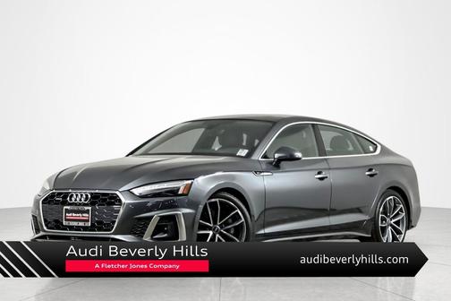 Daytona Gray Metallic 2022 Audi A5 Sportback 45 S Line Prestige