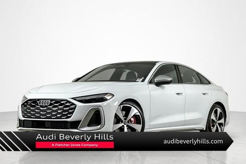 Glacier White Metallic 2025 Audi S5 Premium Plus TFSI quattro S tronic