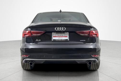 Brilliant Black 2019 Audi A3 Premium