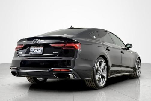 Mythos Black Metallic 2021 Audi A5 Sportback 45 S Line Premium Plus