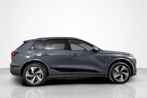 Magnet Gray 2025 Audi Q6 e-tron Premium quattro