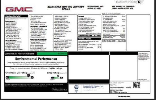 2022 GMC Sierra 3500 Denali