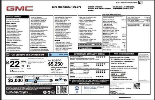2024 GMC Sierra 1500 AT4