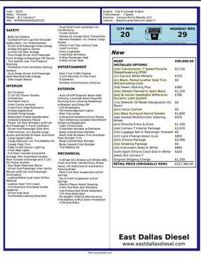 Guards Red 2019 Porsche 911 Carrera T