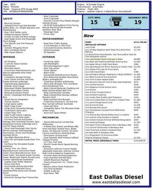 2022 Porsche Cayenne GTS