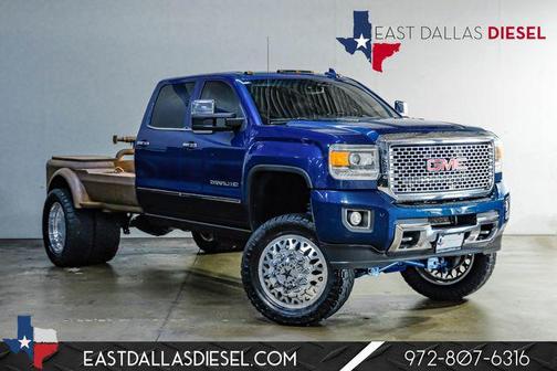 Stone Blue Metallic 2015 GMC Sierra 3500 Denali