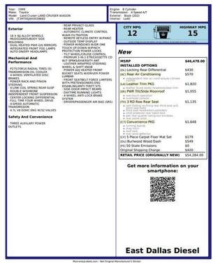 1999 Toyota Land Cruiser Base