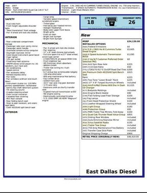 2007 Dodge Ram 2500 SLT/TRX