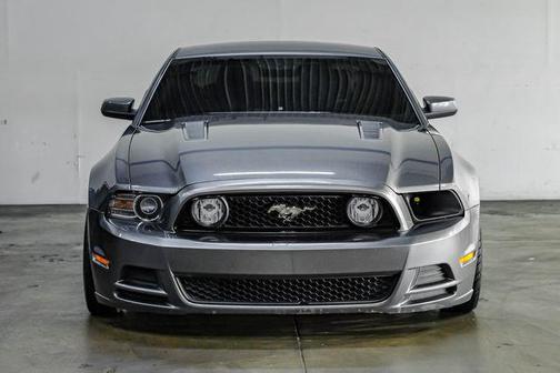 Gray 2014 Ford Mustang GT Premium