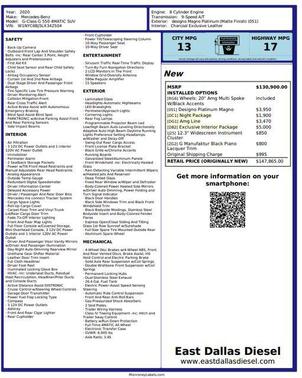 2020 Mercedes-Benz G-Class 4MATIC