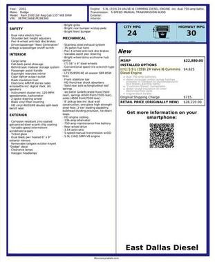 2001 Dodge Ram 3500 ST