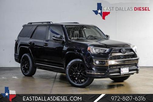 Midnight Black Metallic 2019 Toyota 4Runner Limited