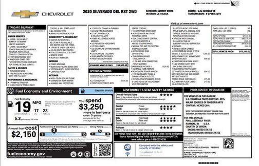 2020 Chevrolet Silverado 1500 RST