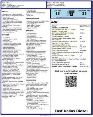 2016 Bentley Continental GT V8 S