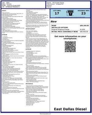 2024 Porsche Cayenne Cayenne