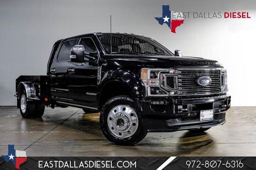 Agate Black Metallic 2021 Ford F-450 Platinum