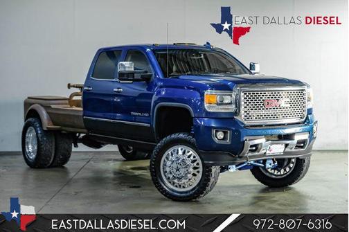 Stone Blue Metallic 2015 GMC Sierra 3500 Denali