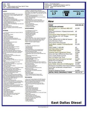 2021 RAM 1500 Laramie