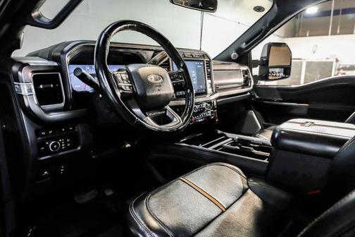 Agate Black Metallic 2024 Ford F-350 Platinum