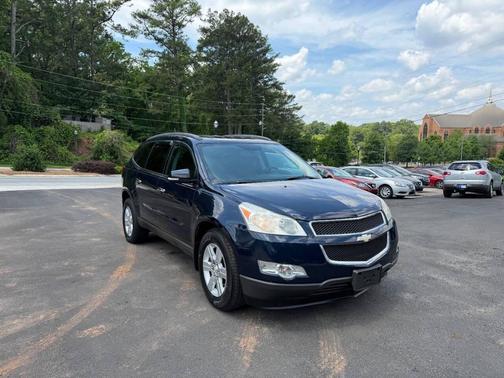 Blue 2011 Chevrolet Traverse LT