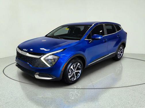 Sapphire Blue 2023 Kia Sportage EX