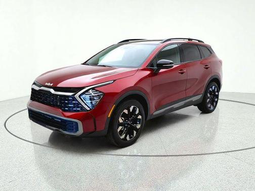 Dawning Red 2024 Kia Sportage X-Line
