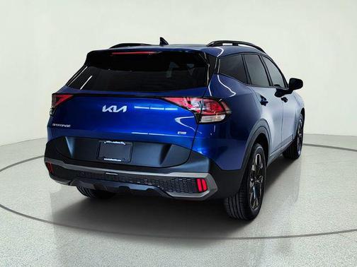 Sapphire Blue 2023 Kia Sportage X-Line